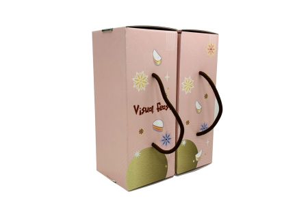 Boîte d'emballage portable pliable innovante