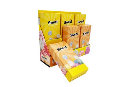 Giá đỡ trưng bày bằng bìa cứng trên mặt bàn