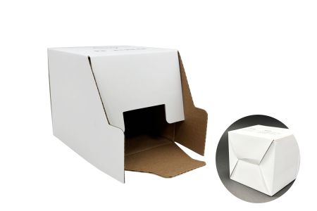 Személyre szabott hullámkarton doboz beszállító acél poharakhoz