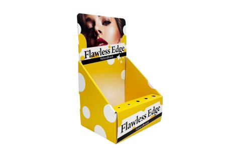 彩妝刷具展示紙架設計製作