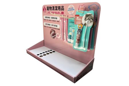 寵物用品桌上型陳列架訂製 - 寵物用品桌上型陳列架訂製