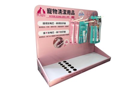 寵物用品桌上型陳列架訂製