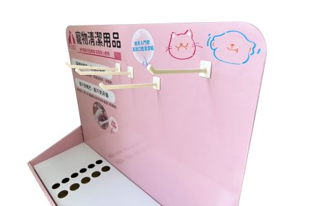 寵物用品桌上型陳列架訂製