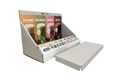 Tellerdisplaydozen voor poederdrankmixen