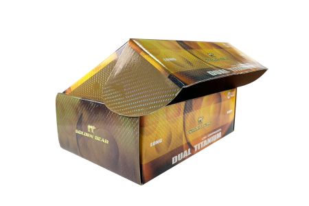 Boîte d'emballage laser pour balles de sport - Caractéristique