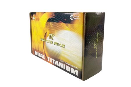 Boîte d'emballage laser pour balles de sport - Caractéristique côté avant