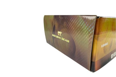 高爾夫球盒-特殊材質雷射膜