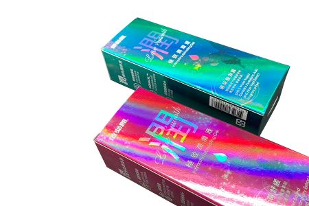 Holografische Kartonnen Doos voor Smeergel-Functie