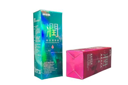 Holografische Kartonnen Doos voor Smeergel-Stijl