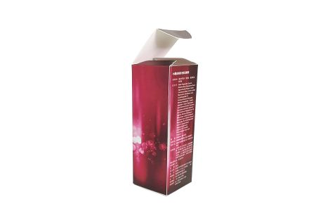 Cosmetic Silver Metallic Foil Paper Boxes