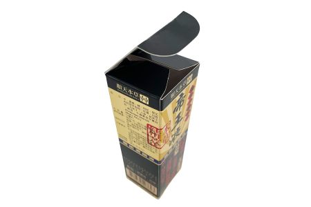 Gold Foil Packaging Box For Health Drink