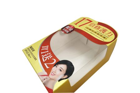 Scatola cosmetica in foglia d'oro - Caratteristiche