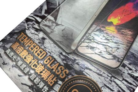 Silver Foil Paper Packaging Box For Protective Film - Feature