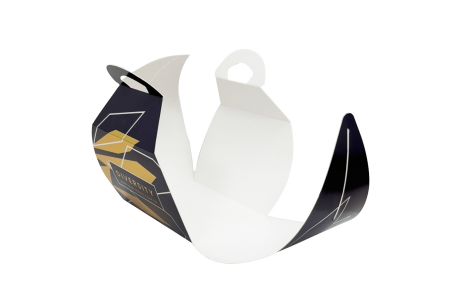 金箔糕點包裝盒 精緻糕點盒子 蛋糕包裝盒 打開特色