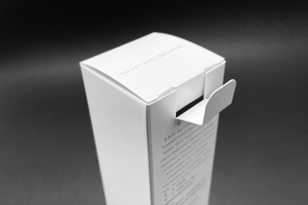 銀箔紙 保養品包裝盒 乳液包裝彩盒 精緻包裝盒 舌扣設計