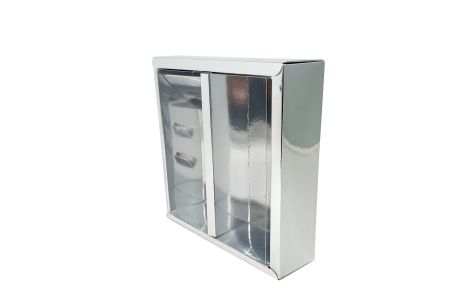 Silver Foil Dessert Packaging Color Box with Custom Printing