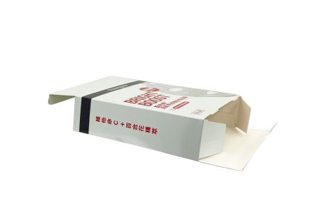 Premium zilveren folie gezichtsmasker verpakkingsdozen