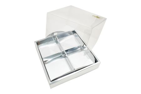 蛋糕盒銀箔包裝客製印刷