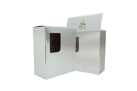 Aangepaste theezakdozen met zilveren folie verpakking