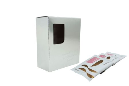 Aangepaste theezakdozen met zilveren folie verpakking