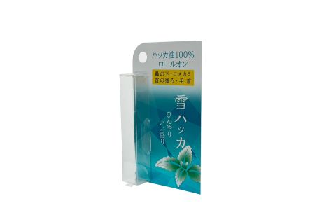 Transparent Hanging Box Packaging for Roller Bottles