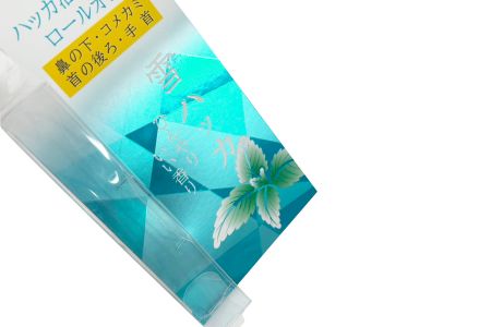 Transparent Hanging Box Packaging for Roller Bottles