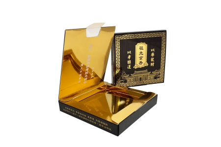 高質感金箔掀蓋盒印刷