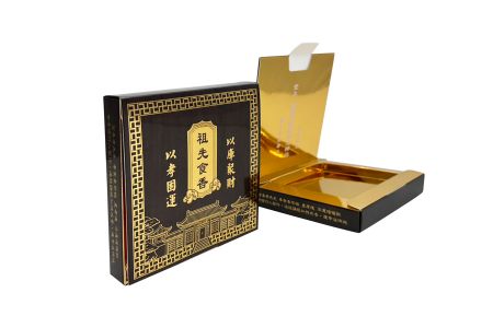 高質感金箔掀蓋盒印刷