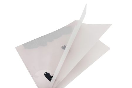 雙層L夾專業UV印刷 - 雙層L型夾正面照