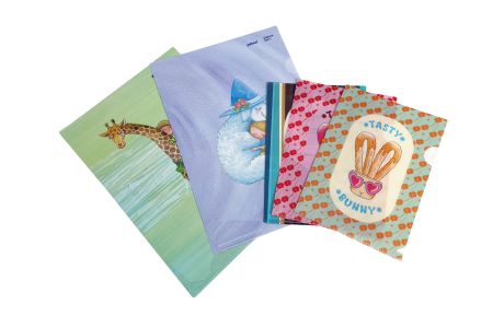 多種尺寸L夾 宣傳配件 專業印刷 插畫風格