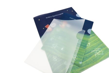 Matt Polipropilén L-alakú Mappa