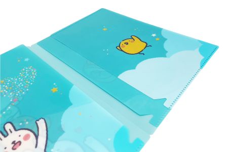 雙開多層卷宗夾UV印刷