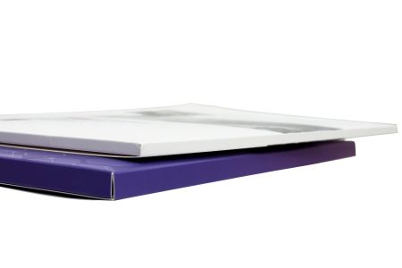 Egyedi nyomtatott papír, két zsebes mappa