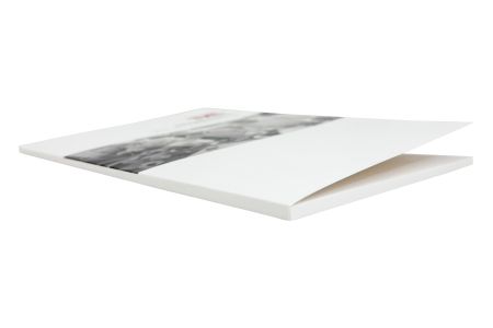 Egyedi nyomtatott papír, két zsebes mappa