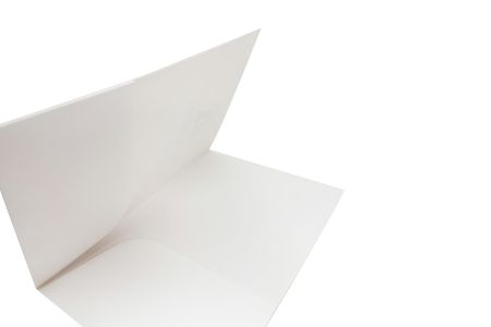 Egyedi nyomtatott papír, két zsebes mappa