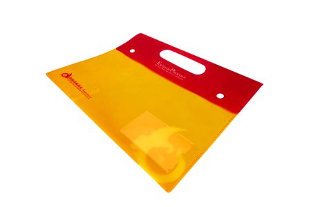 橫式手提資料夾(含蓋子)特色