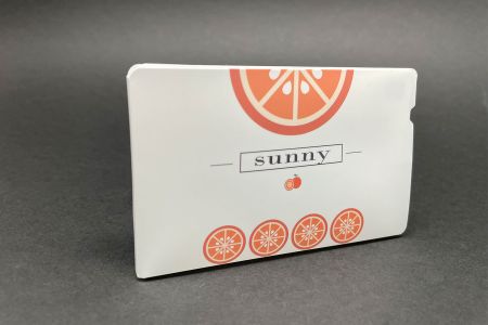 簡易型口罩收納夾客製規格 - 簡易型口罩收納夾正面照