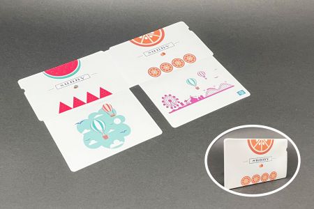 簡易型口罩收納夾成品展示