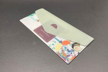 雙層信封扣票劵夾客製