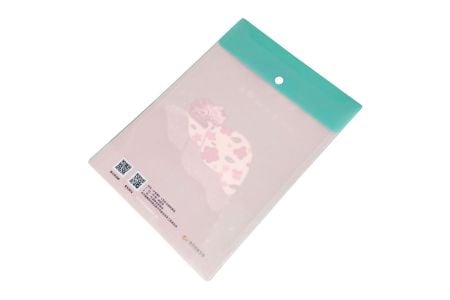 直式公文袋鈕扣訂製設計