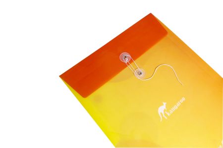 繩型公文袋 繩扣特色