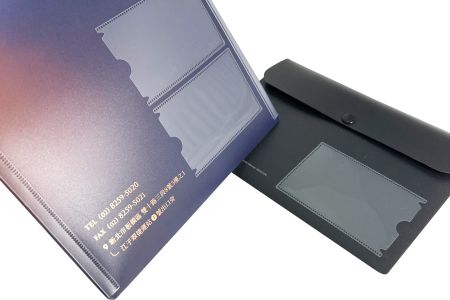 PP磨砂防刮公文袋專業印刷