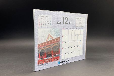 透明PET三角桌曆採購訂製 - 透明PET三角桌曆創意訂製