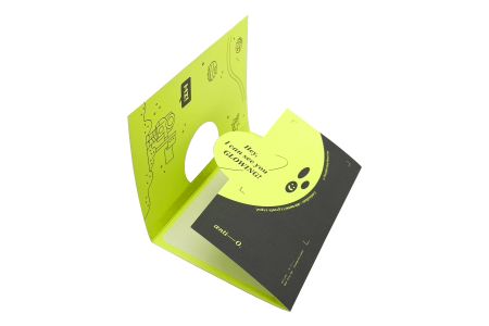 摺頁式卡片客製印刷