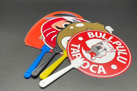 手搖扇雙面彩色印刷