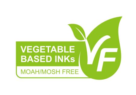 Mineral-Free, All-Vegetable Ink