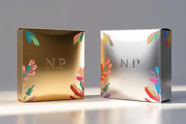 Bespoke Metallic Foil Boxes