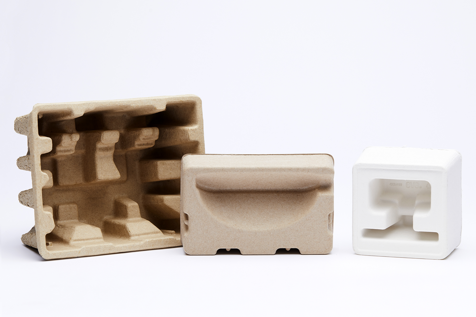 Tailor made molded fiber packaging
