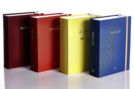 Book Style Hinged Lid Rigid Box - Book Stye Rigid Box