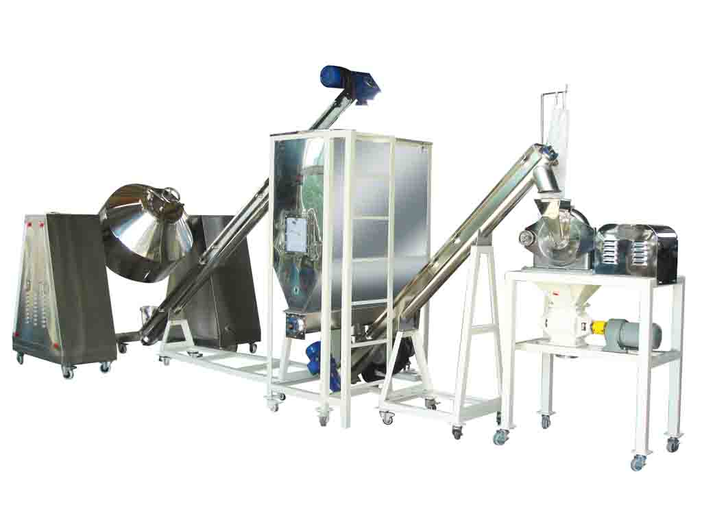 Powder Chopper Machine Mill Powder Tech Mixing And Lump-Chopping System | RC Series Coffee ...